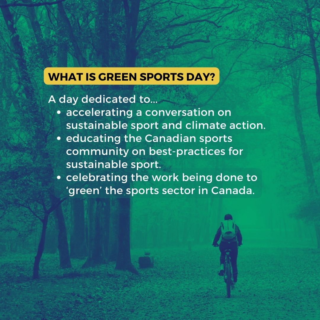 Climate Positive Energy supporting Green Sports Day on October 6