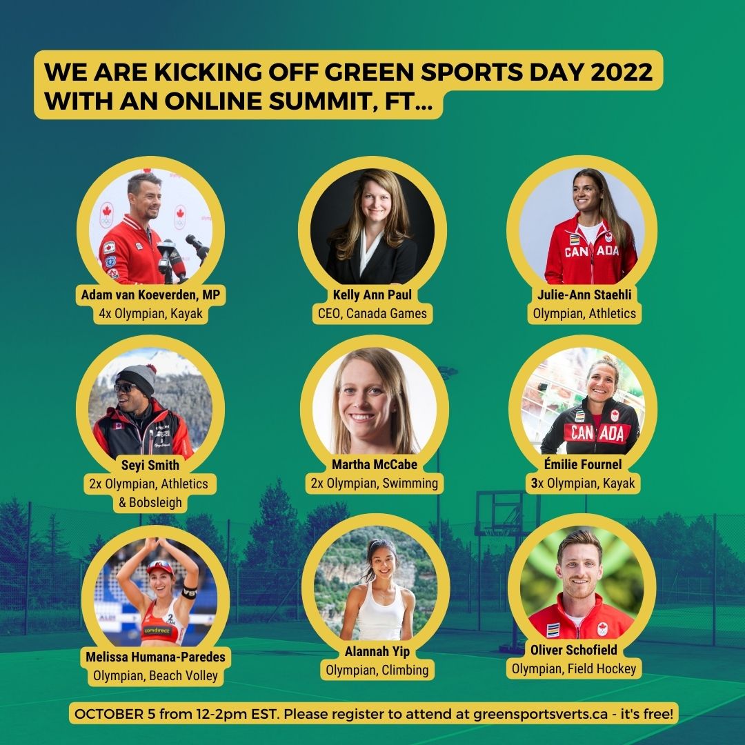 Green Sports Day in Canada 2022 – OLY